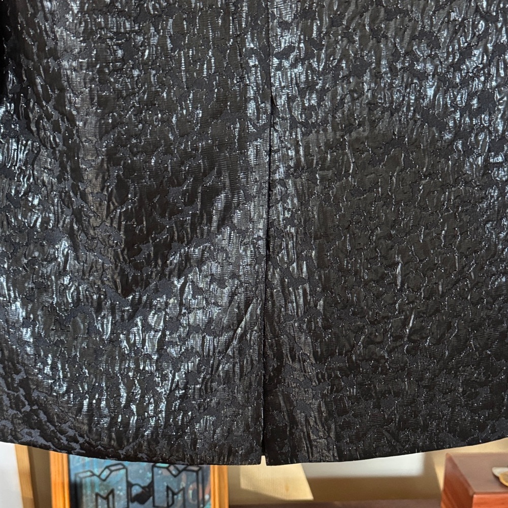 Rachel Comey Amboy Black Silver Metallic Jacquard Blazer Jacket πΎππͺπππ Sz xs - Picture 7 of 16